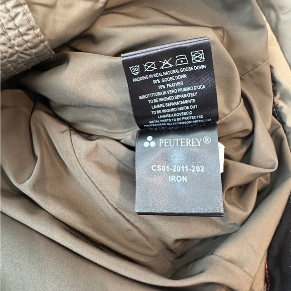 PEUTEREY goose down coat - Picture 5 of 5